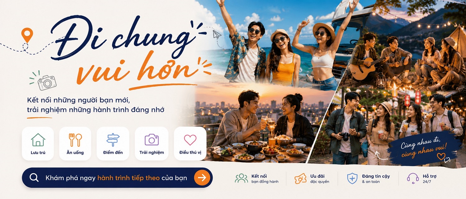 Đi chung vui hơn